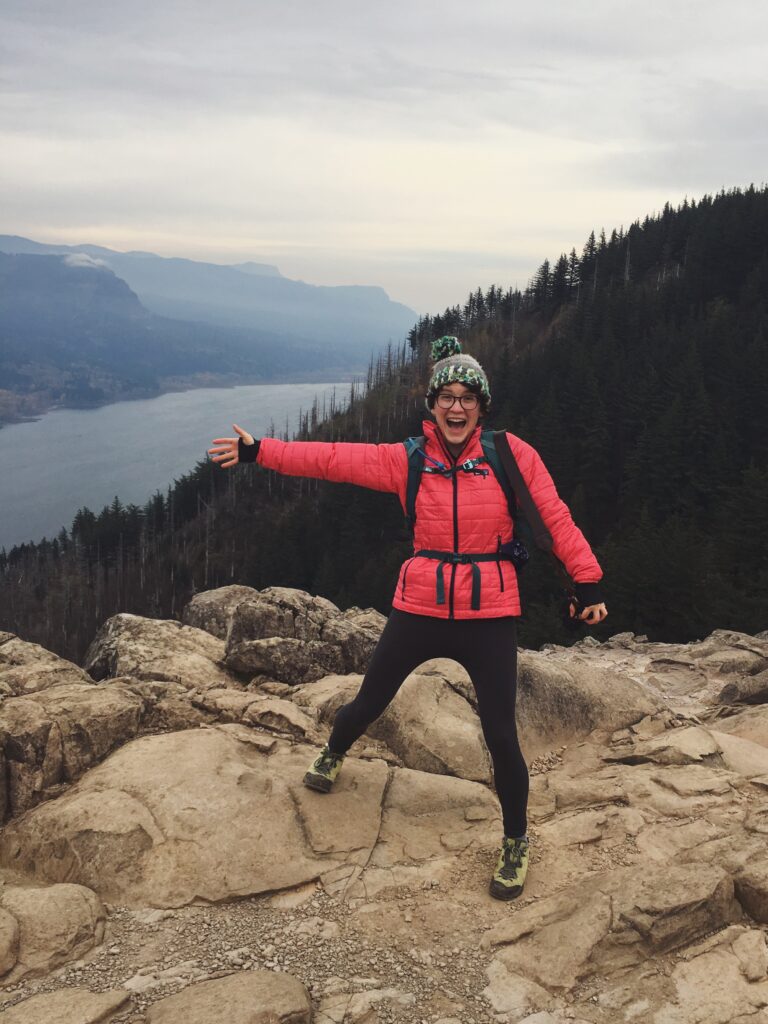 Me at Angel's Rest in the Columbia River Gorge